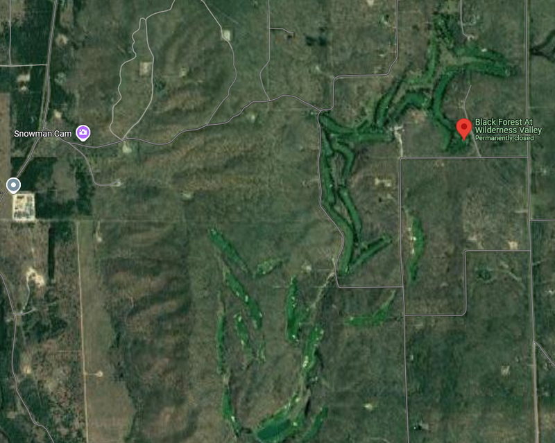Black Forest At Wilderness Valley (Wilderness Valley Golf Course) - Aerial Map